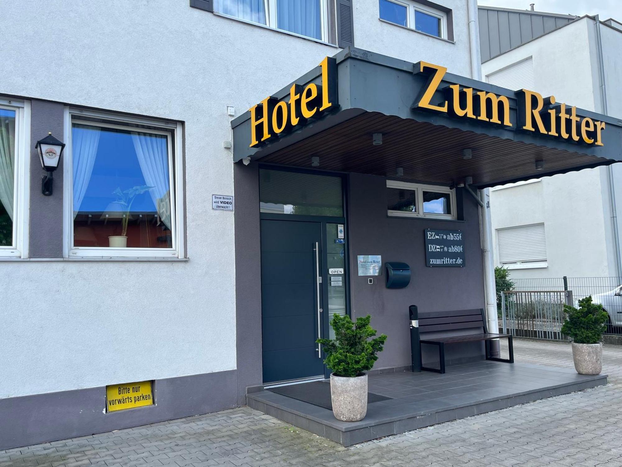 Hotel Zum Ritter Seligenstadt Exterior foto